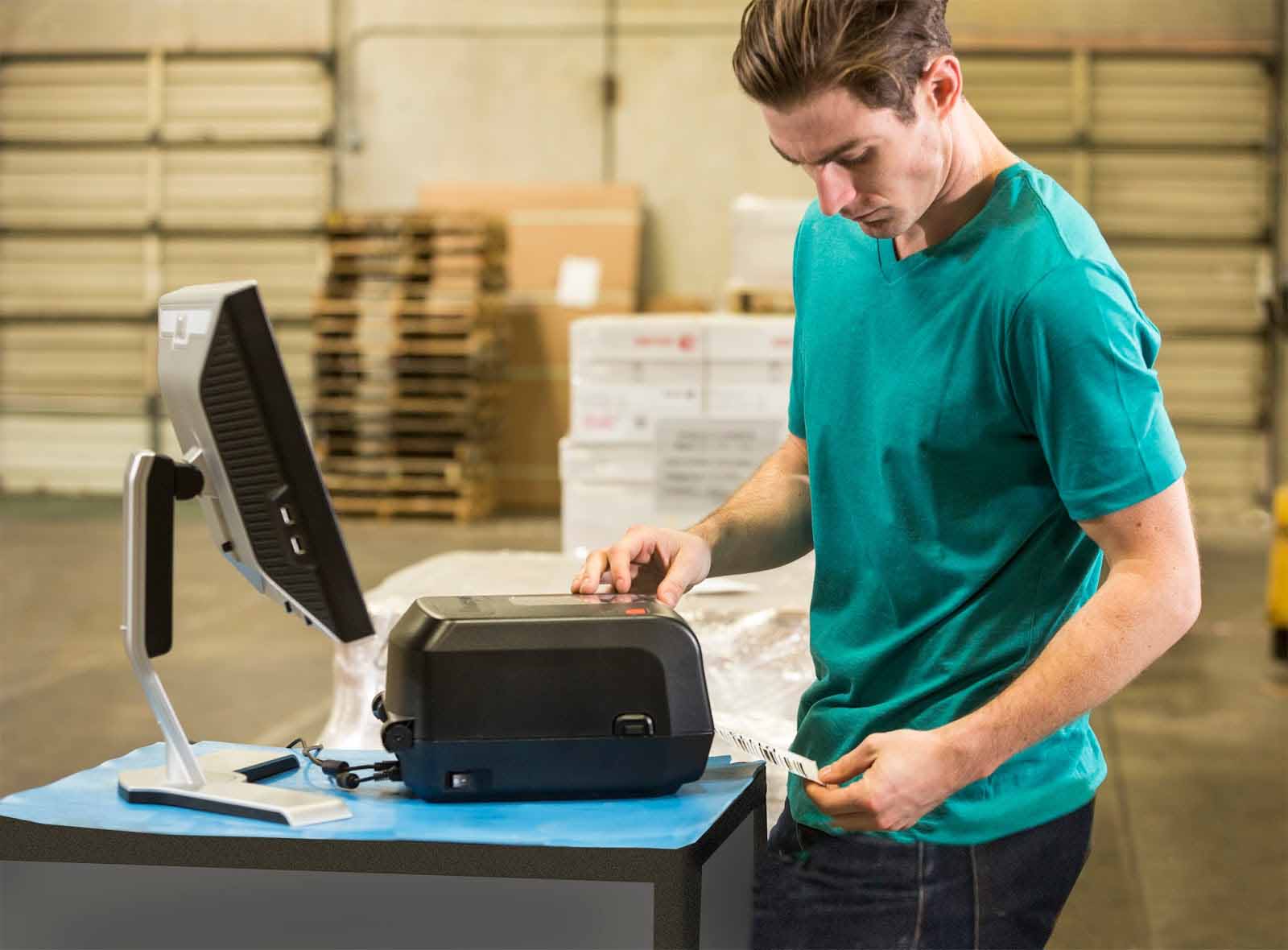 Impresora de etiquetas PC42d