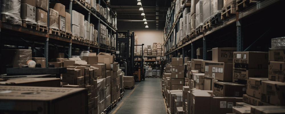 Imagen de un almacén. Se trata del tipo de ubicaciones donde se produce el Robo Hormiga, también conocido como sustracción o hurto sistemático.