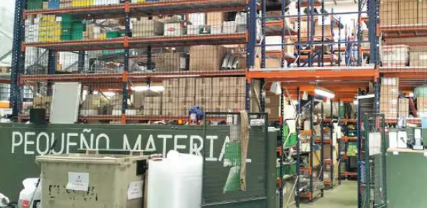 Grupo Cuerva, gestión de stock