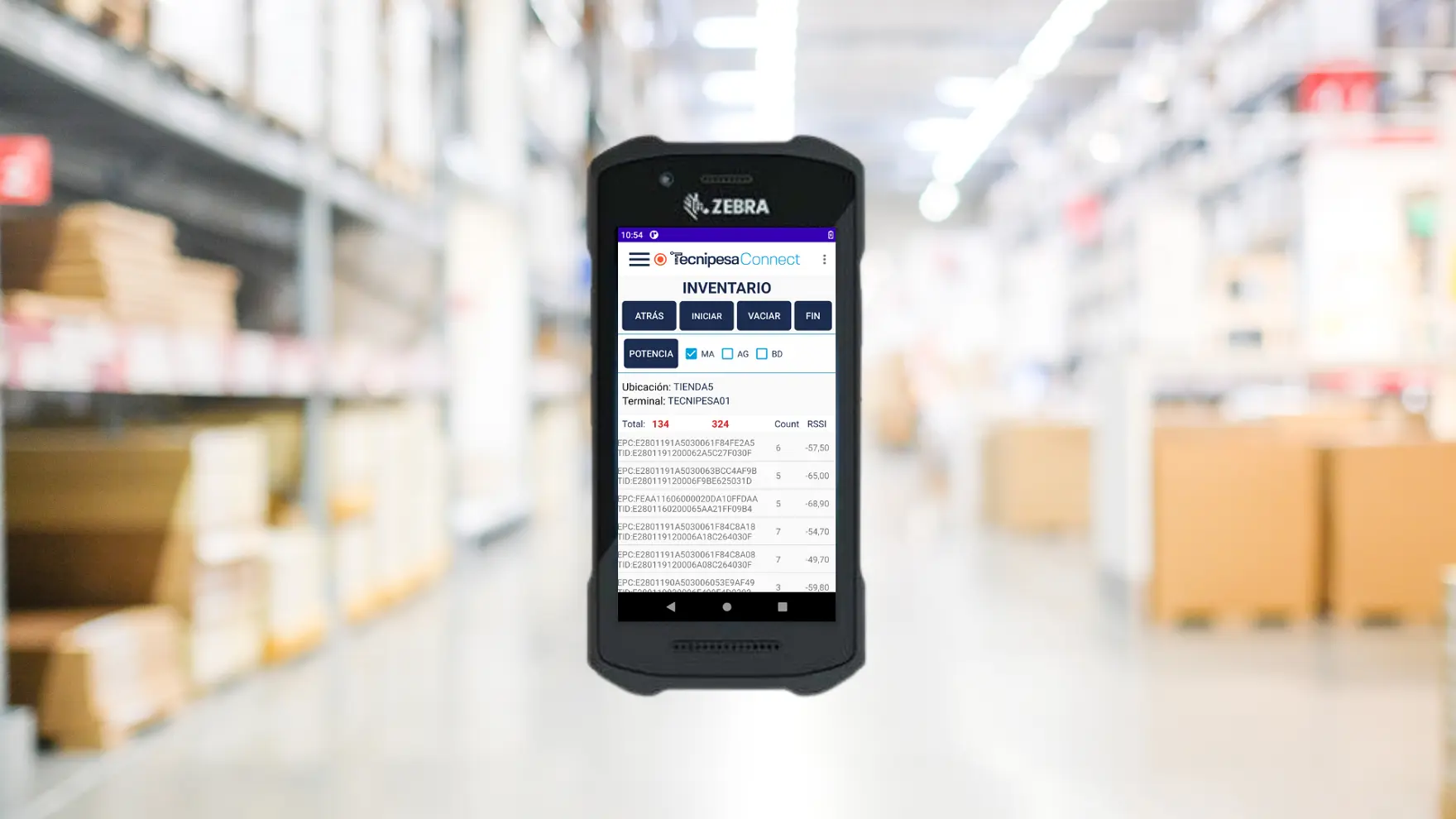 Software Tecnipesa Connect Mobile