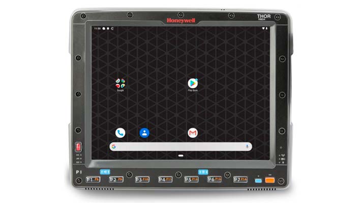 Honeywell Thor VM3A Radio Frequency Terminal for forklift trucks distribution centres, manufacturing facilities and logistics centres